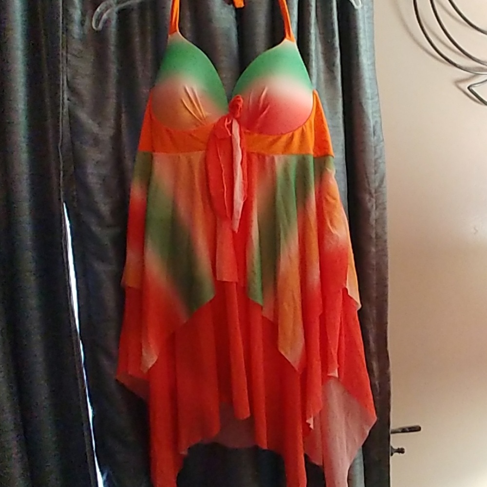 Cute bathing suit runs small